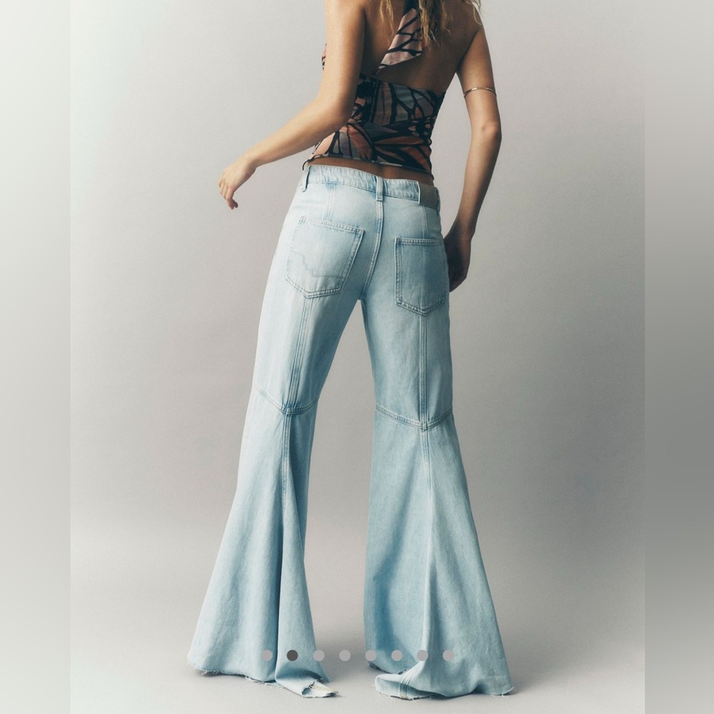 Free People We The Free Live Wire Jeans Sz 28